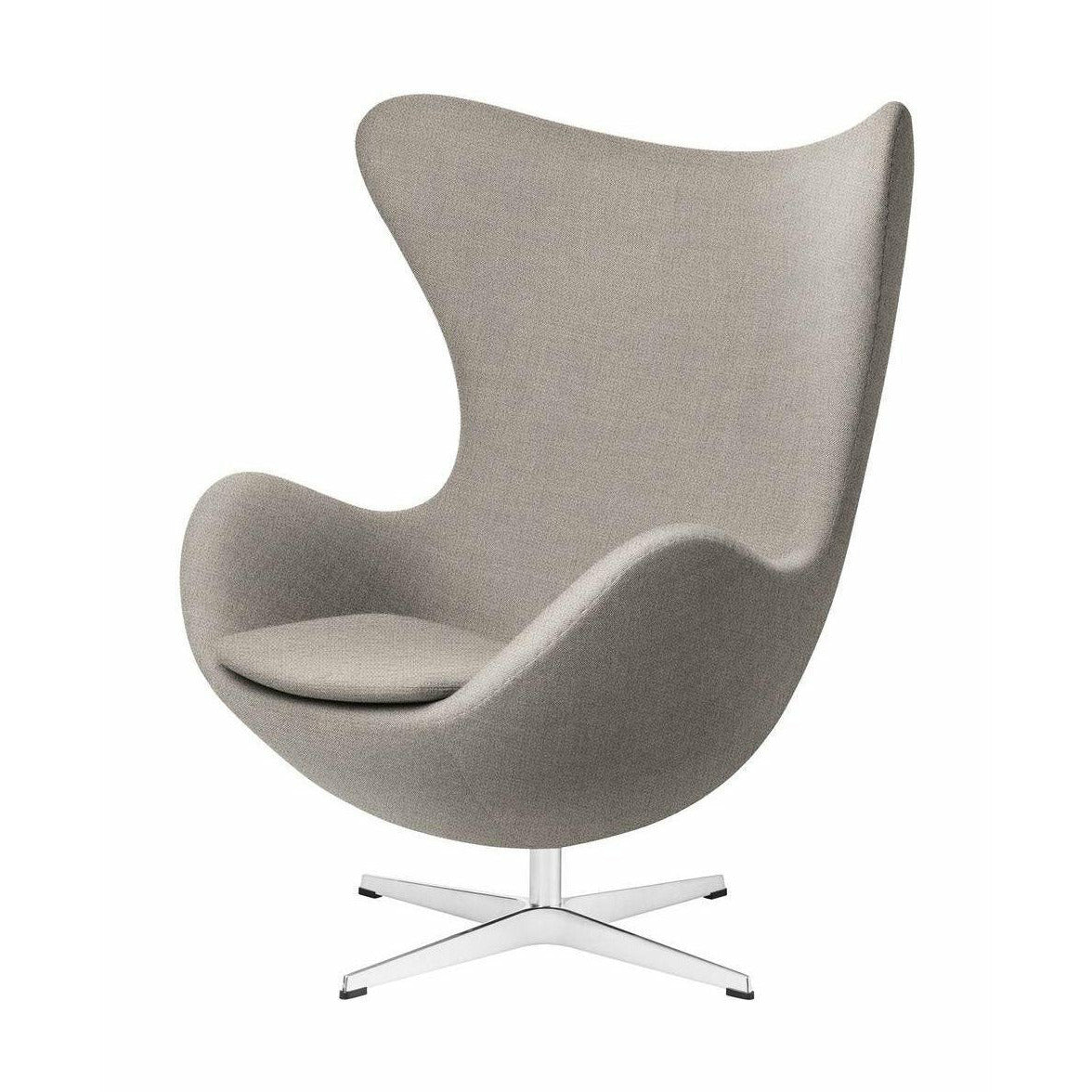 Fritz Hansen The Egg Lounge Chair Stoff, Christianshavn Hellbeige