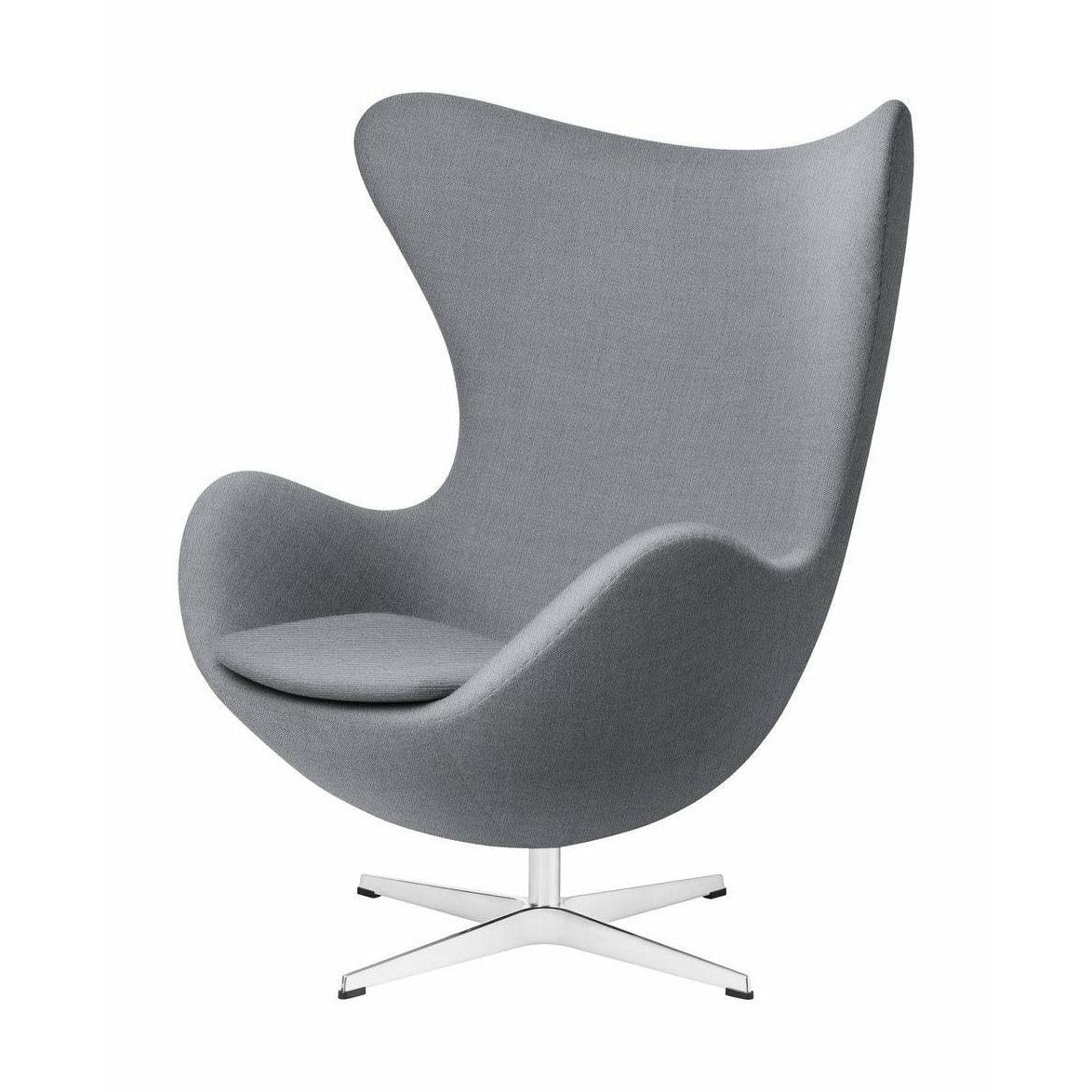 Fritz Hansen The Egg Lounge Chair Stoff, Christianshavn Hellgrau Uni