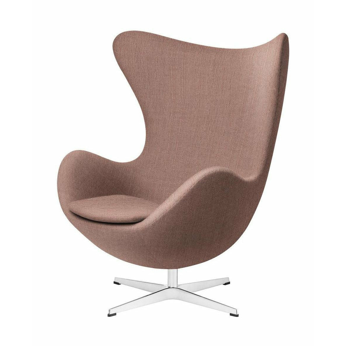 Fritz Hansen The Egg Lounge Chair Stoff, Christianshavn Orange/Rot