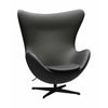  The Egg Lounge Chair Leather Black/Essential Black