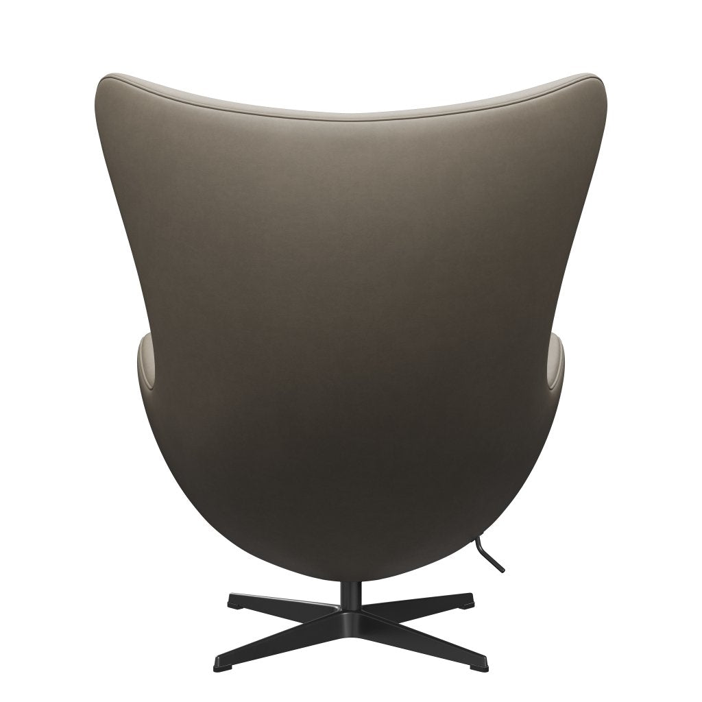 [product_category]-Fritz Hansen The Egg Lounge Chair Leather, Black/Essential Light Grey-Fritz Hansen-3316-STLIGR-BLLA-FRI-4