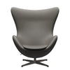 Fritz Hansen The Egg Lounge Chair Leder, Warm Graphite/Essential Lava