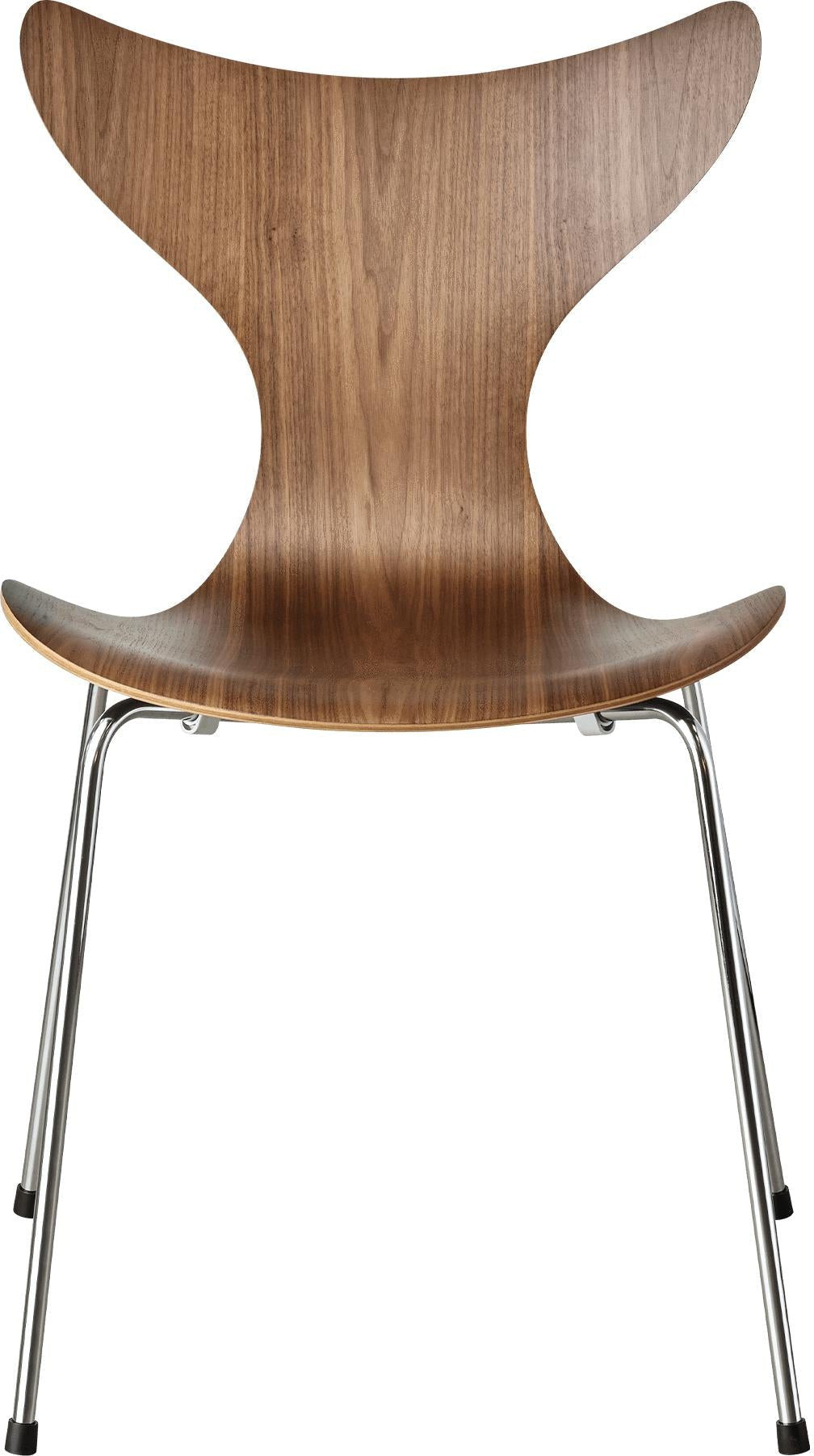 Fritz Hansen The Lily Chair, Nussbaum klar lackiert