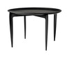 Fritz Hansen Tray Table Black ø60