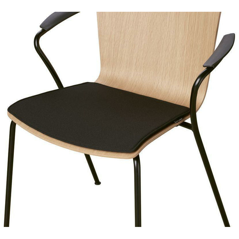 [product_category]-Fritz Hansen Vico Duo Seat Cushion, Black-Fritz Hansen-VM170-Black-FRI-2