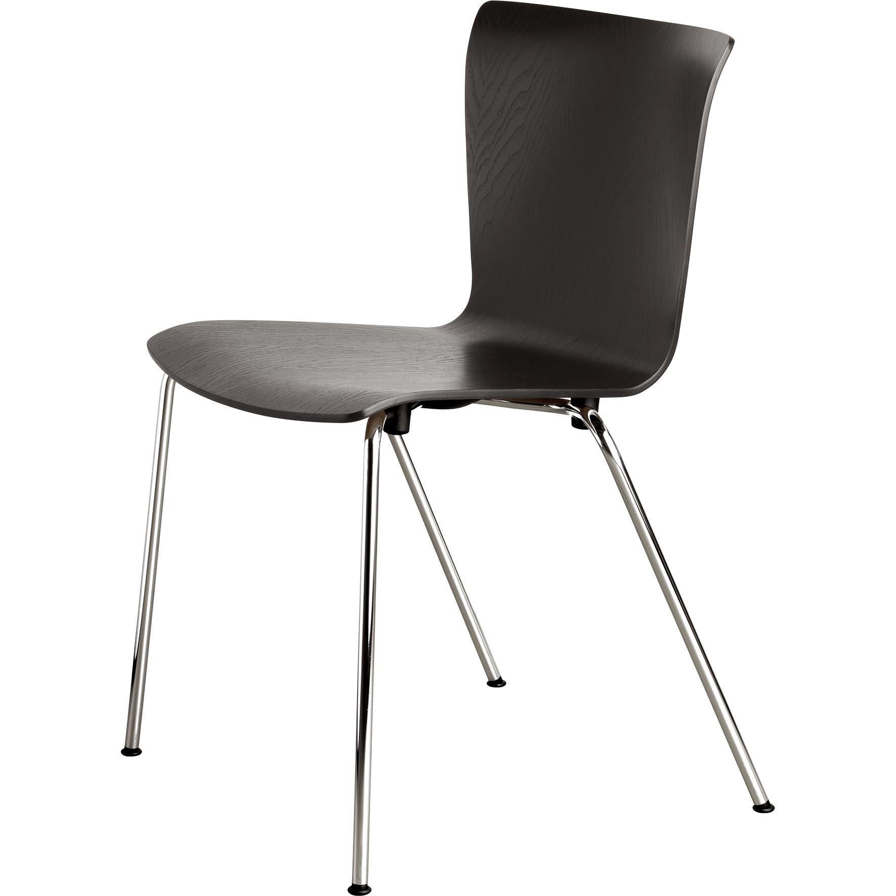 Fritz Hansen Vico Duo VM110 Stoel Chrome benen, eiken