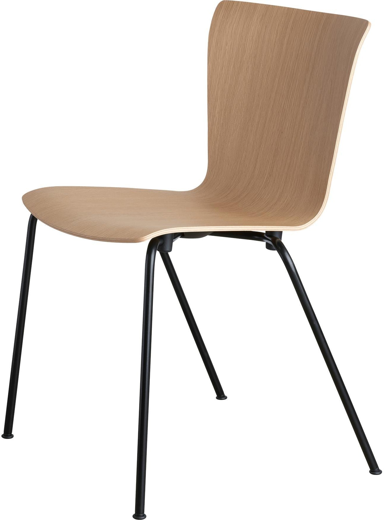 Fritz Hansen VICO Duo VM110 Stuhlpulverbeschichtet, Eiche