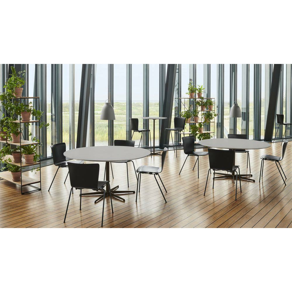 Fritz Hansen Vico Duo Vm112 Stuhl, Schwarz/Ash Schwarz