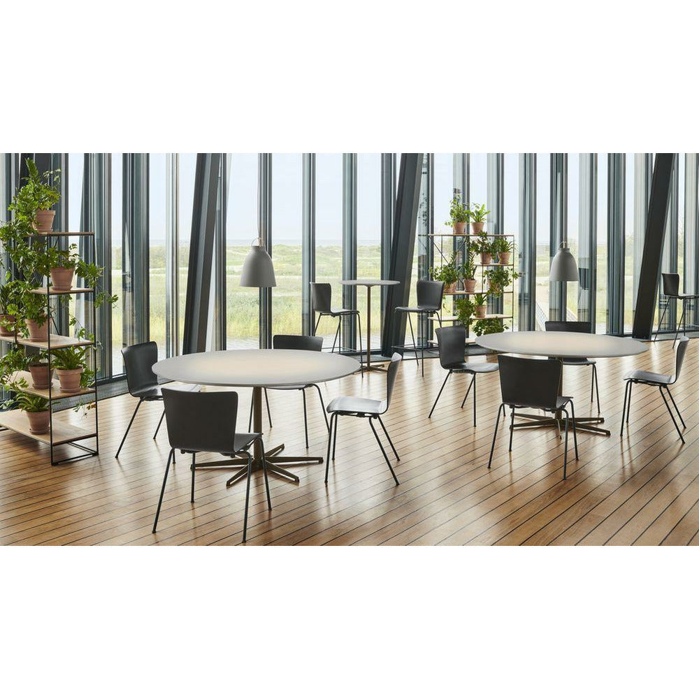 Fritz Hansen Vico Duo Vm112 Stuhl, Schwarz/Ash Schwarz