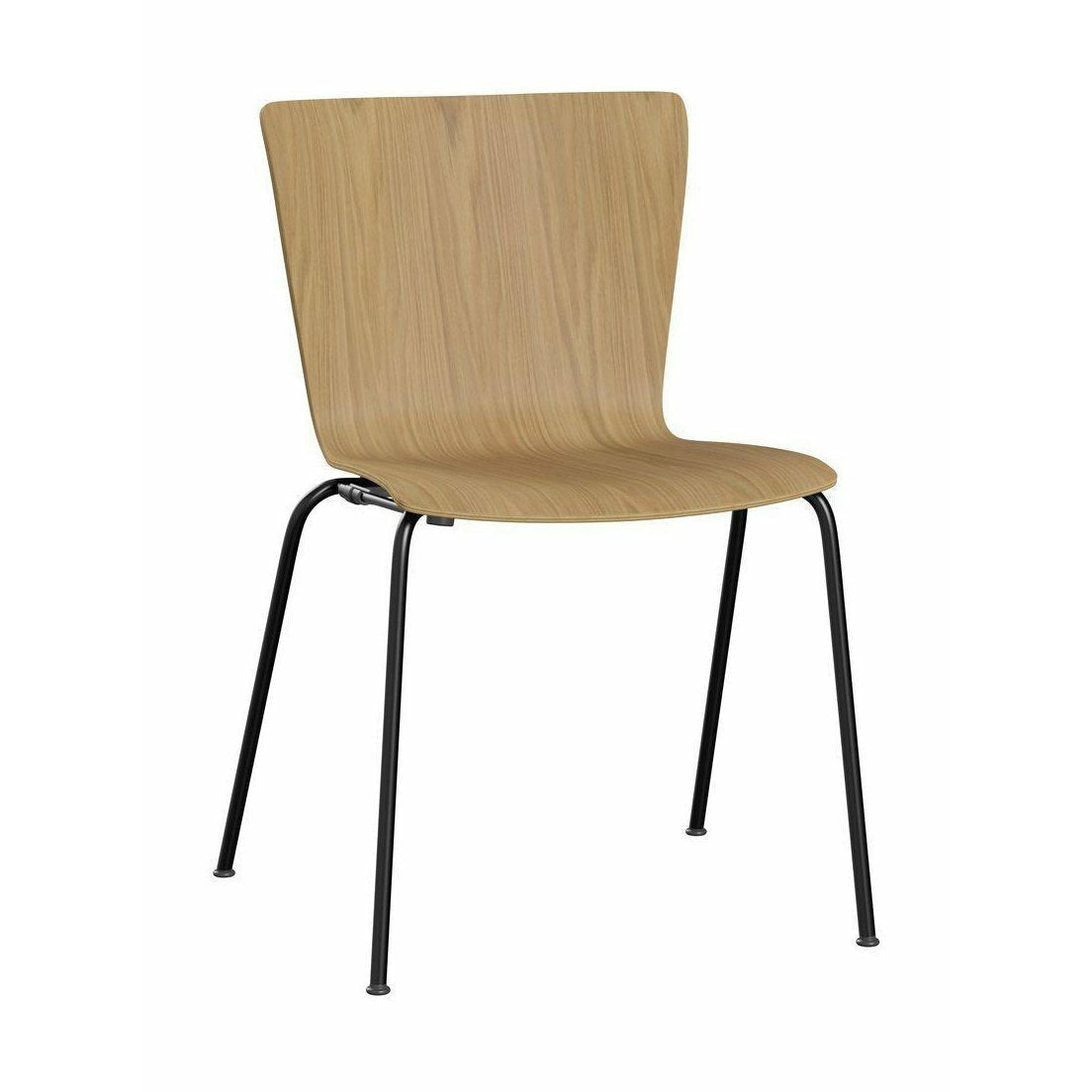 Fritz Hansen Vico Duo Vm112 Stuhl Eiche, Schwarz/Eiche Braun