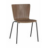 Fritz Hansen Vico Duo Vm112 Chair Walnut, Black/Walnut