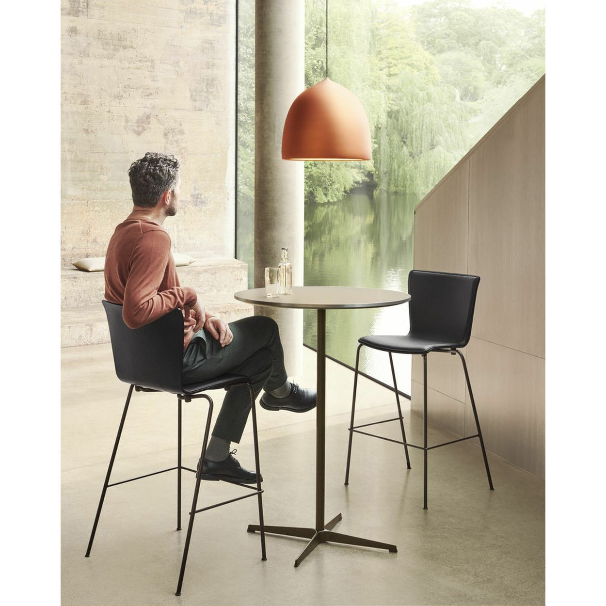 Fritz Hansen Vico Duo Vm116 Stuhl, Schwarz/Ash Schwarz