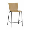 Fritz Hansen Vico Duo Vm116 Chair Oak, Black/Oak Brown