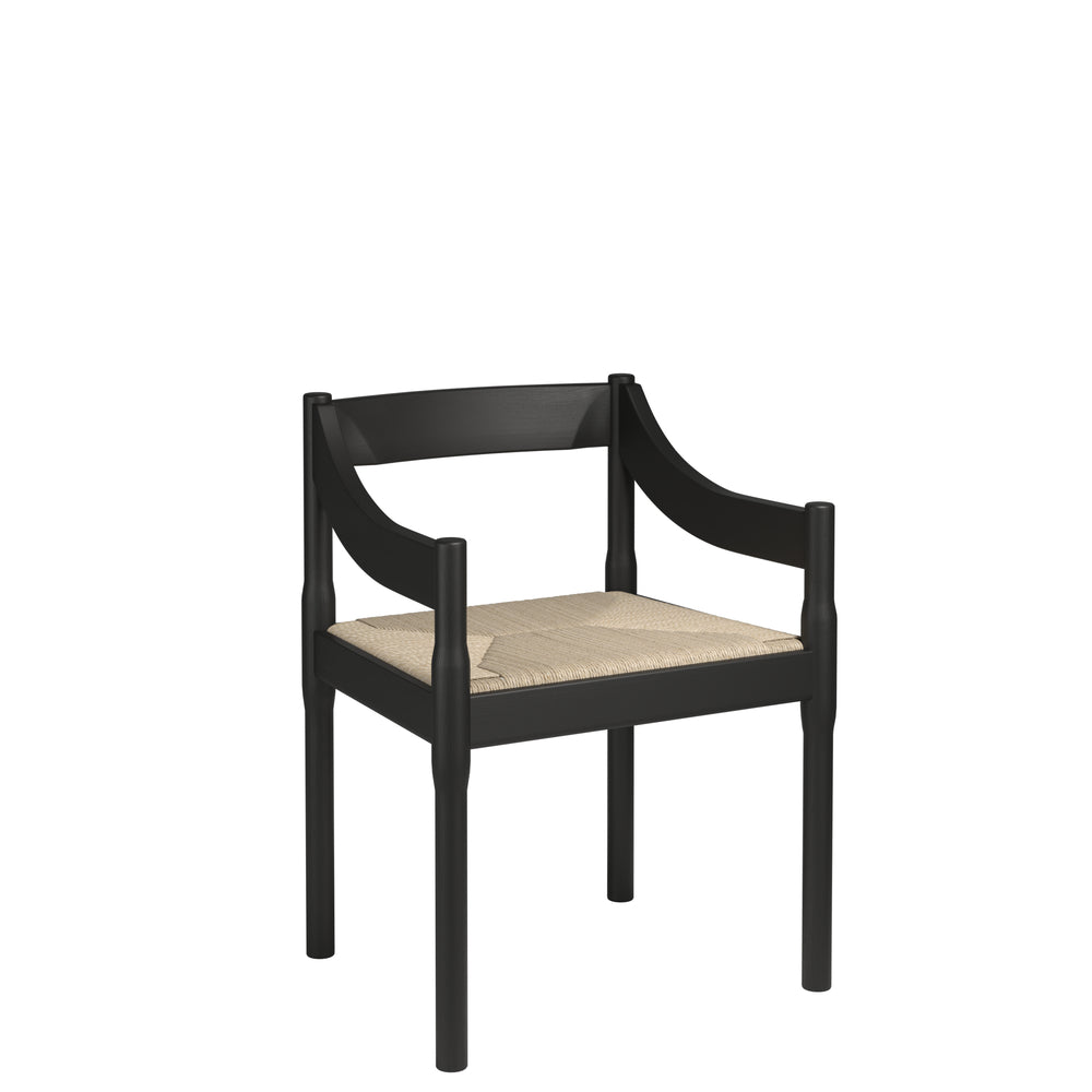 Fritz Hansen VM120 Keerlijke stoel, Ash Black