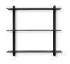 Gejst Nivo Shelf A Large, Ash Black Stained/Black