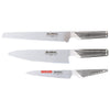 Global G 9211 R Knife Set, 3 Pcs.