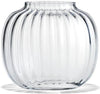 Holmegaard Primula Oval Vase Clear, H17,5cm