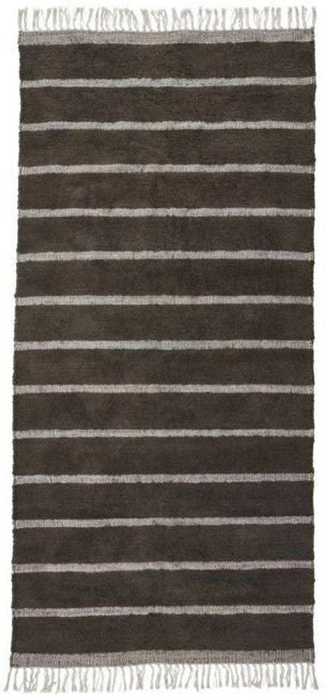 [product_category]-House Doctor Rug, HDChen, Dark brown-House Doctor-5707644840652-205081017-HOU-1