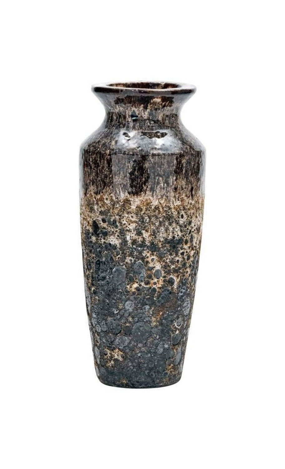 Hausarzt Vase, Hdmaya, antikes Braun