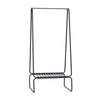 Hübsch Apply Coat Rack Metal Black, 60x72x157 Cm