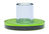 Hübsch Astra Candle Holder Small, Blue/Green