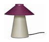  Chipper Table Lamp Burgundy/Sand