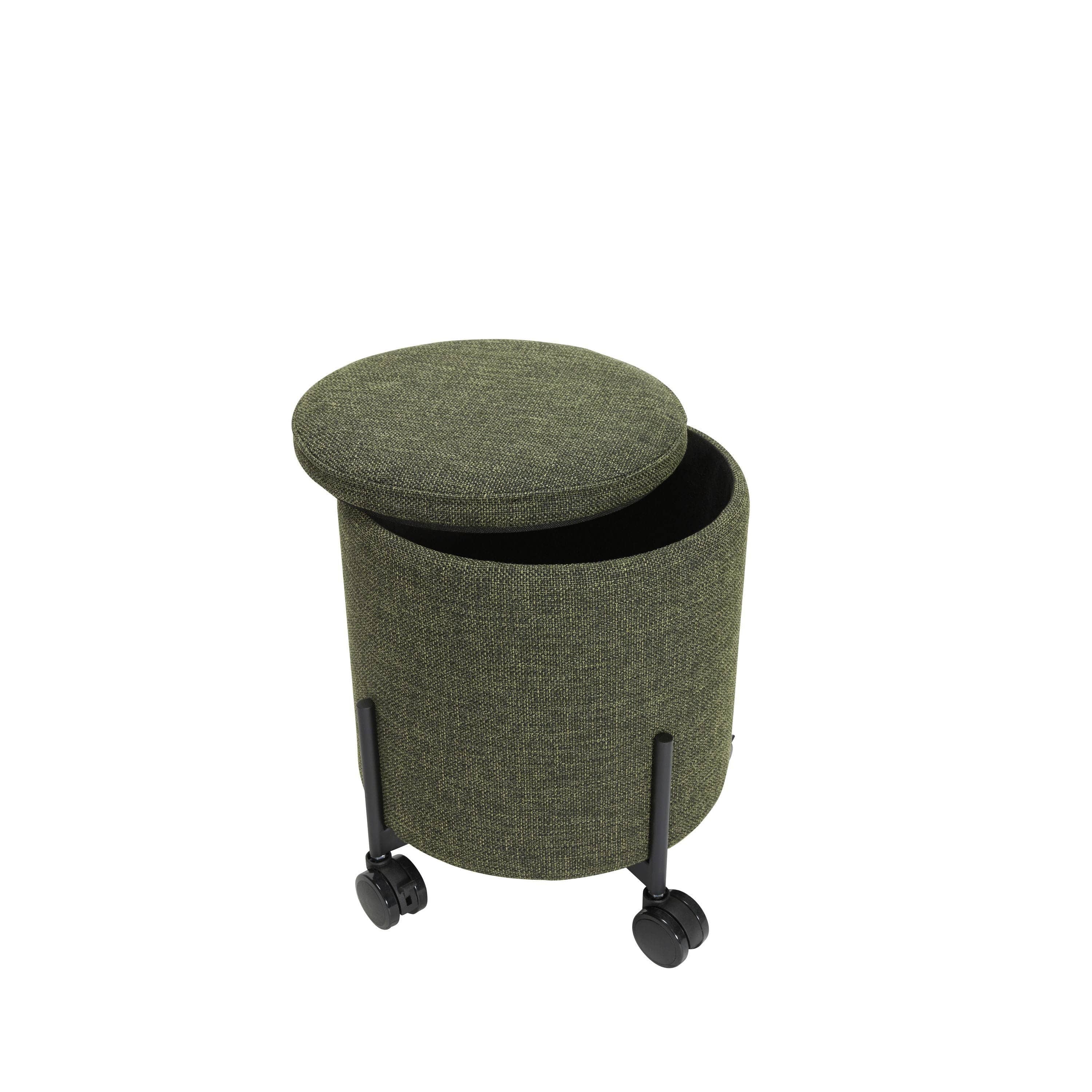 [product_category]-Hübsch Contain Pouf Green, Small-Hübsch-5712772129081-021701-HUB-2