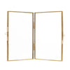 Hübsch Loft Picture Frame Standing Brass O Photo