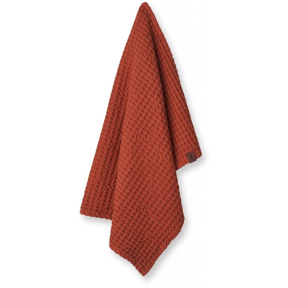 [product_category]-Humdakin Waffle Towel, Terracotta-Humdakin-5713391010804-235-114-HUM-2