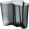 Iittala Alvar Aalto Vase Dark Grey, 16cm