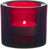 Iittala Kivi Lantern Cranberry, 6cm