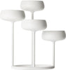 Iittala Nappula Candlestick White, 26,3cm