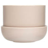 Iittala Nappula Flowerpot With Saucer 170x130mm, Beige