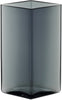 Iittala Ruutu Vase Grey, 18cm