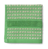 Juna Check Washcloth 30 X30 Cm, Green/Beige