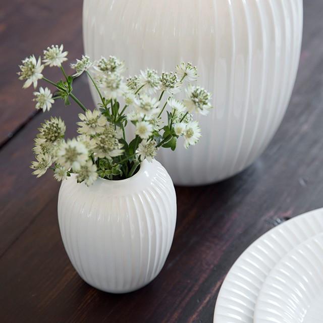 [product_category]-Kähler Hammershøi Vase White, Medium-Kähler-5703779153803-692362-KAE-3