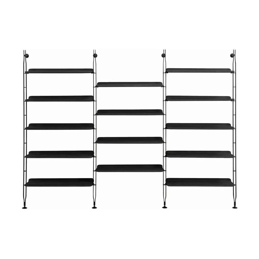 [product_category]-Kartell Adam Wood Bookcase Large, Ash Black/Black-Kartell-8058967309881-08916NN-KAR-1