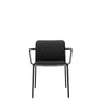 Kartell Audrey Soft Armchair, Black/Black