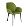 Kartell Clap Pvc Armchair, Black/Green