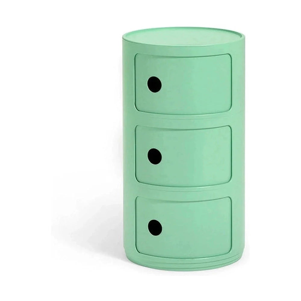 [product_category]-Kartell Componibili Bio Container 3 Elements, Green-Kartell-8058967294613-05970VE-KAR-1