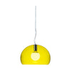  Fl/Y Suspension Lamp Small Transparent/Yellow