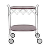 Kartell Gastone Trolley, Plum