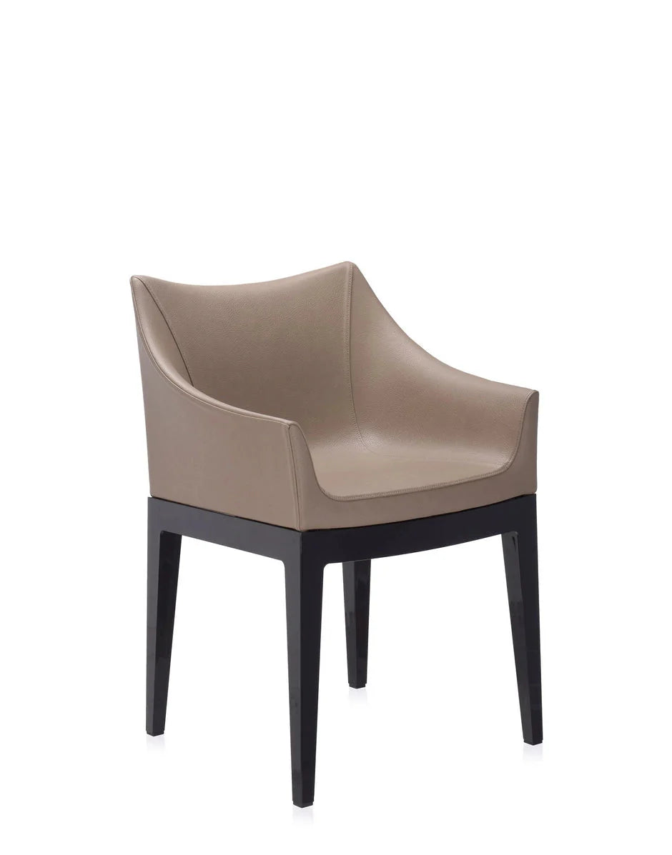 [product_category]-Kartell Madame Ecopelle Armchair, Black/Taupe-Kartell-8058967260410-05838N4-KAR-2