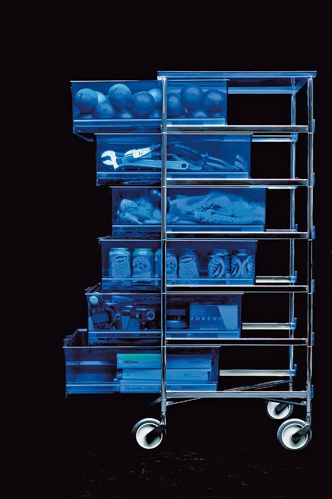 [product_category]-Kartell Mobil 1 Drawer With Feet, Cobalt Blue-Kartell-8058967026283-02001L2-KAR-5