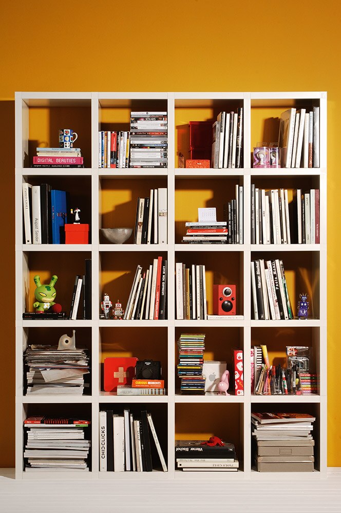 [product_category]-Kartell Polvara Bookcase Rectangular, Black-Kartell-8058967200386-0476909-KAR-2