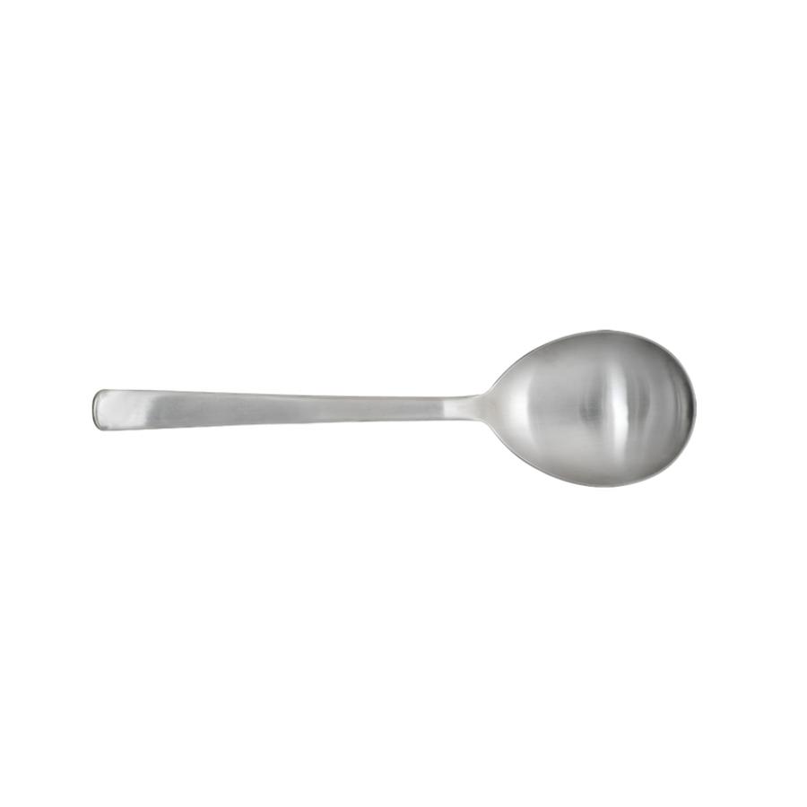 [product_category]-Kay Bojesen Grand Prix Salad Spoon, Matte Steel-Kay Bojesen ApS-5711168005220-522-KAY-2