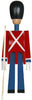 Kay Bojesen Guardsman With Rifle Small Red/Blue/White