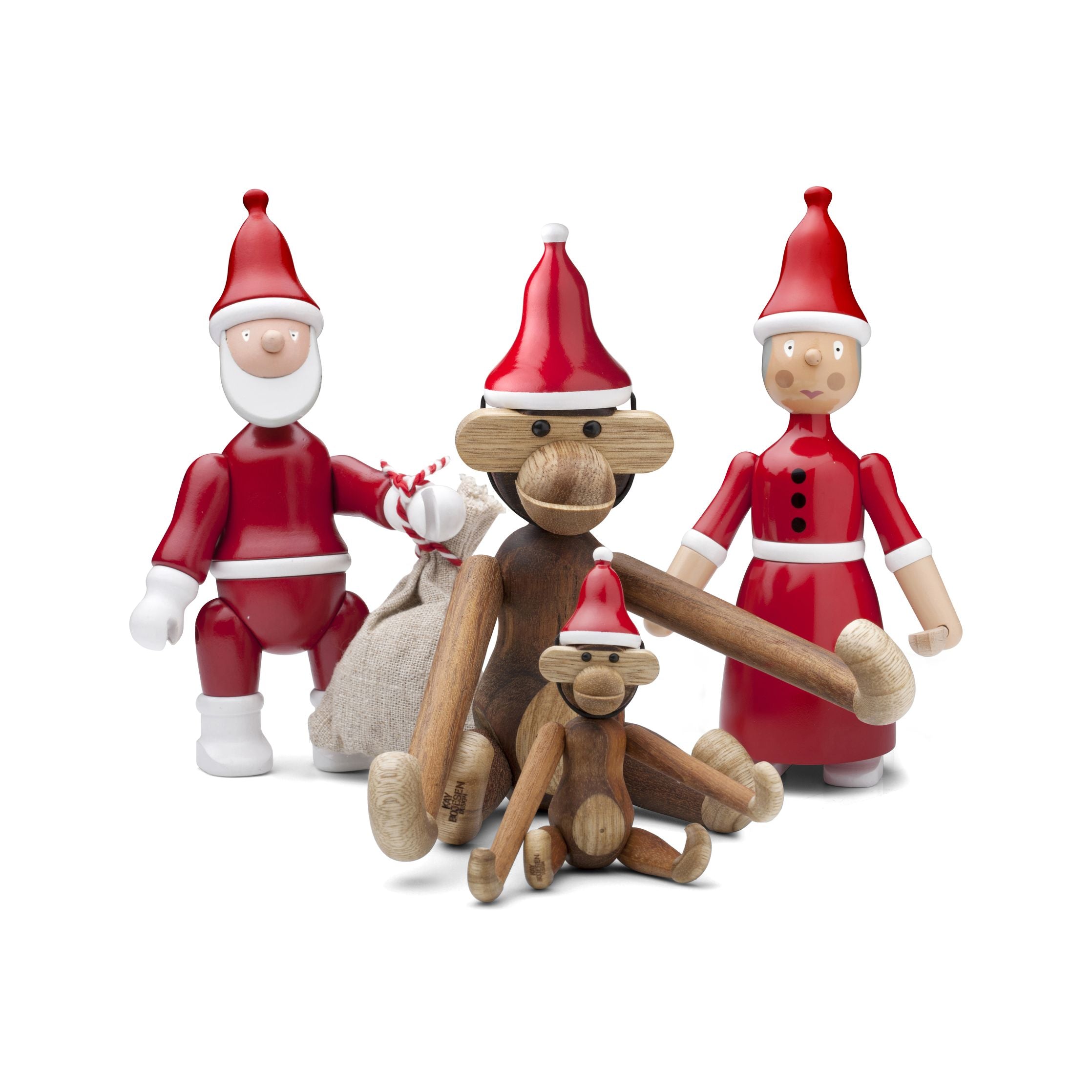 [product_category]-Kay Bojesen Santa's Cap Small ø5 Cm Red/White-Kay Bojesen-5709513392361-39236-KAY-6