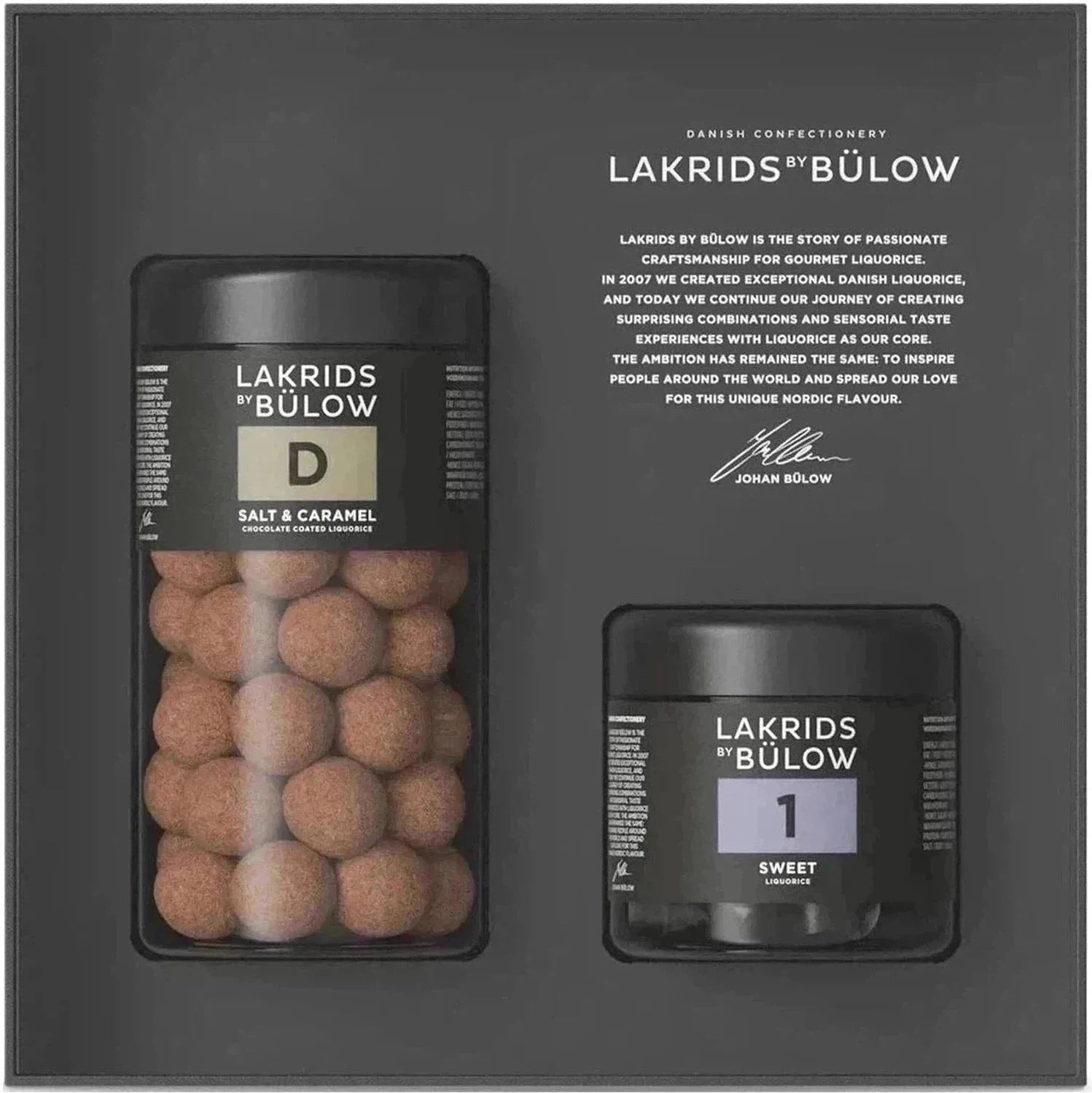 Lakrids By Bülow Classic Black Box D & 1, 445g