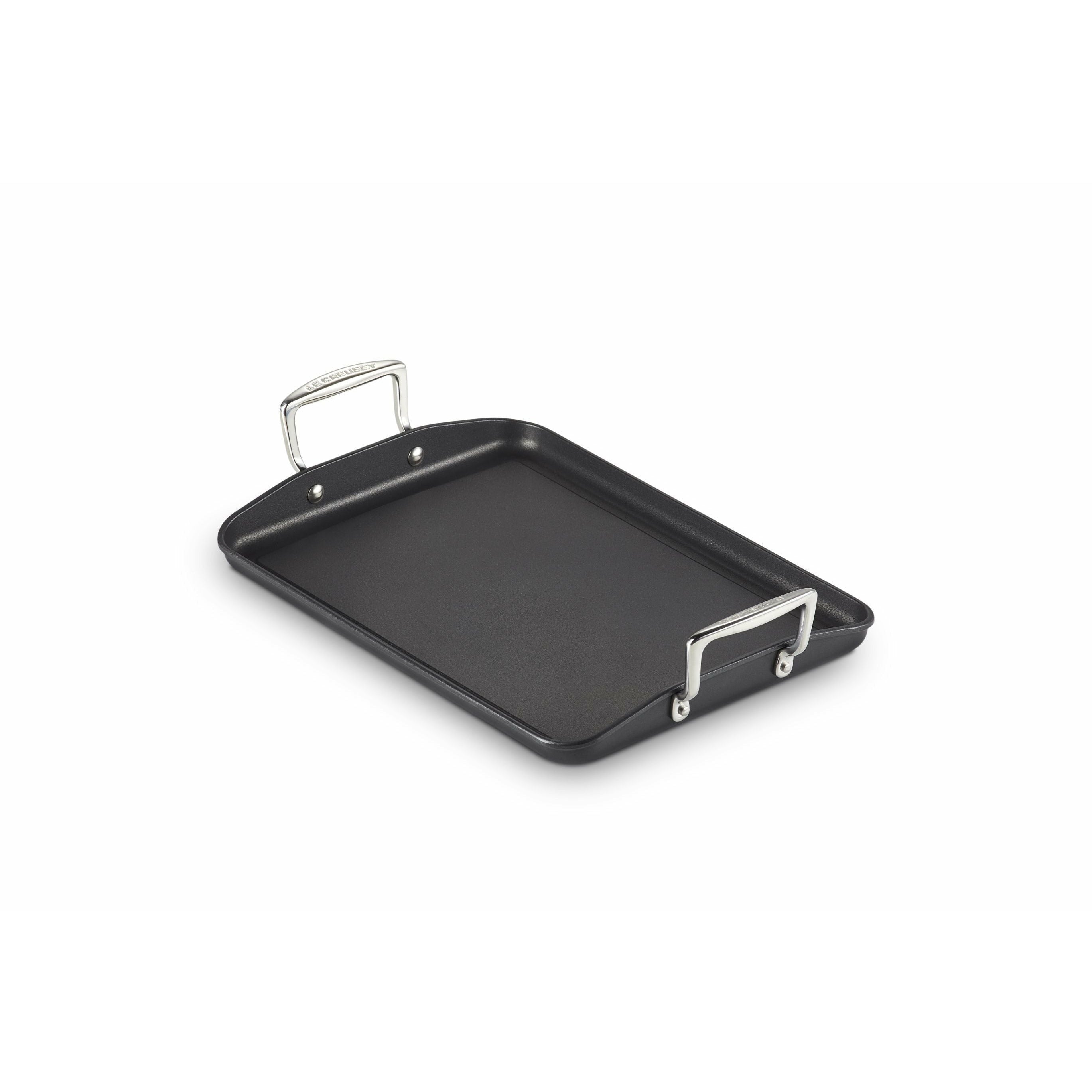 [product_category]-Le Creuset Aluminium Non Stick Grill Plate, 35 X 25 Cm-Le Creuset-630870284899-52103350010101-LEC-6